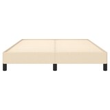 thumbnail of vidaXL Bedframe zonder matras stof crèmekleurig 140x200 cm