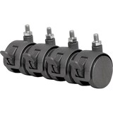 thumbnail of Rollensatz für Vitrinen expoline/3768 40mm silber Inhalt 4 Stück