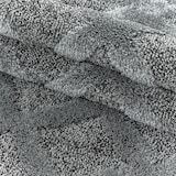 thumbnail of Carpetsale24 Teppich Rund 160 cm Grau, Hochflor Wohnzimmer Teppich, Weich & Flauschig, Skandinavisch Boho Stil, Langflor Shaggy, Skandi Design