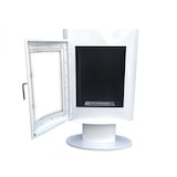 thumbnail of PURLINE Ethanolkocher quadratisches Design in weißem Stahl SILENUS W