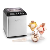 thumbnail of Vanilla Sky Eiscreme-Maschine Kompressor 2l 180W Edelstahl silberSilber