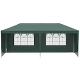 thumbnail of Outsunny Gazebo da Giardino 6x3m Pieghevole Pareti Rimovibili Verde