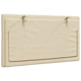 thumbnail of vidaXL Kopfteil-Kissen "Hanko" Creme 80 cm Stoff