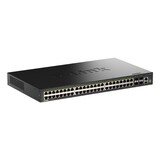 thumbnail of D-Link SmartPro DGS-1530-52P - Switch - Smart - 48 x 10/100/1000 (PoE+) + 4 x 10 Gigabit SFP+ - Desktop, an Rack montierbar - PoE+ (370 W)