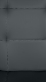 thumbnail of Sgabello da bar Elmore in similpelle grigio/Metallo nero opaco