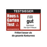 thumbnail of GASTROBACK42580 Freidora Sin Aceite por Aire Caliente, 2,5 L, Cesta Giratoria, Regulador Temperatura 2000W Negro