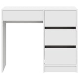 thumbnail of Scrivania con cassetto Bianco 90 x 37,5 x 75 cm Modello Horizon Soleil in derivati \u200b\u200bdel legno