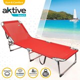 thumbnail of Tumbona de playa plegable con respaldo reclinable Aktive Beach