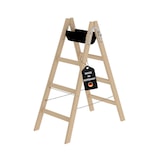 thumbnail of PROREGAL Sprossen-Stehleiter Holz 2x4 Sprossen