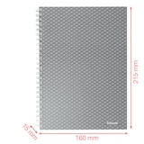 thumbnail of Cuaderno A5 cuadriculado, encuadernado wiro Esselte Colour'Breeze (628466)