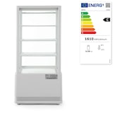 thumbnail of Koelvitrinekast 78L, Arktic, zwart, 230V/170W, 452x406x(H)966mm