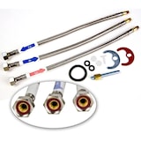 thumbnail of Zweigriff Niederdruck Küchenarmatur Wasserhahn Chrom