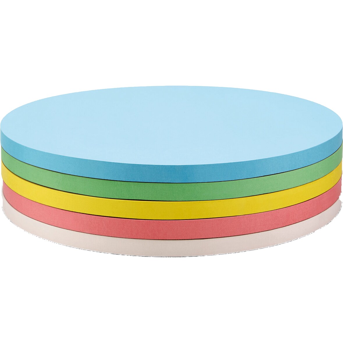 Moderationskarte 111151890 selbstklebend rund 190mm sortiert 250 Stück