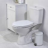 thumbnail of WellHome - Duroplast Badewannensitz 38x5,5x47cm mit Deckel und ABS Chromscharnieren mit SOFTCLOSE System