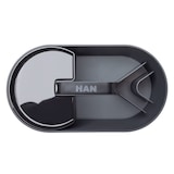 thumbnail of Toolbox LOFT, 4 Fächer, Ablageschale, Tragegriff, Hochwertiges Material,grau