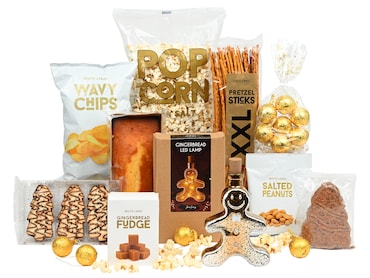 Zoet, zout en goud kerstpakket