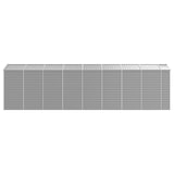 thumbnail of Helloshop26 - Tuinhuisje blokhut berging buitenschuur stevige gereedschapsschuur lichtgekleurd 191 x 725 x 198 cm gegalvaniseerd 02_0022248