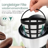 thumbnail of Emerio Kaffeemaschine mit Glaskanne – 1,25 L Filterkaffee – 10 Tassen – herausnehmbarer Filter – Tropf-Stopp-System – 1000 W – CME-122933 - Schwarz