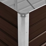 thumbnail of vidaXL Garten-Hochbeet Braun 240 x 80 x 45 cm Verzinkter Stahl