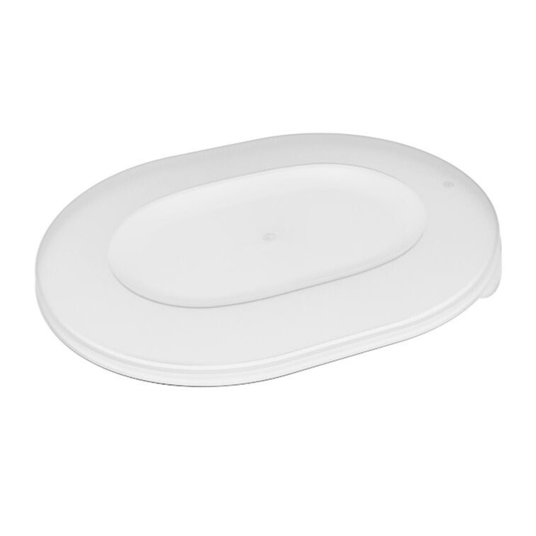 MONOUSO - Herbruikbare Durable Deksel PP "Revolve" voor Kom Ovaal 22x17,4x5cm (1 Stuk)