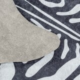 thumbnail of Teppich Wohnzimmer Tigerfell Imitat Pflegeleicht Waschbar Strapazierfähig Esszimmer OEKO-TEX Schwarz 100x135 cm – GASTEIN von Kadima Design