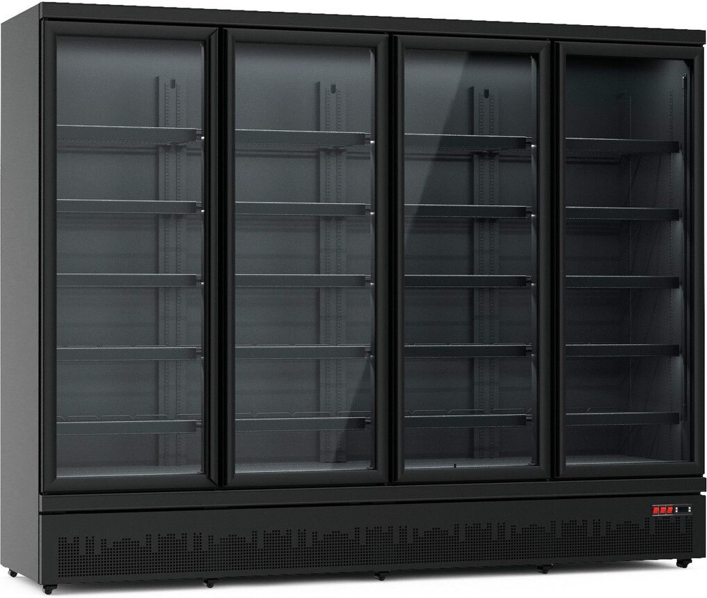 Getränkekühlschrank Kühlschrank Gewerbekühlschrank 2000l 4 Türen 2500x705x2050mm