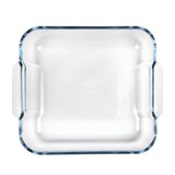 thumbnail of Plat carré en verre Pyrex 210mm