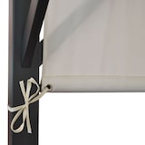 thumbnail of Pergola Baia, tuinpaviljoen terrasoverkapping, stevig 6cm stalen frame + schuifdak ~ 3x3m