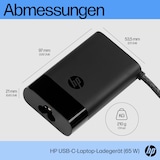 thumbnail of Hp chargeur pour ordinateur portable usb-c 65 w 671r3aaabb