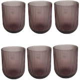 thumbnail of Generico Set 6 bicchieri vetro peony lilac CL28