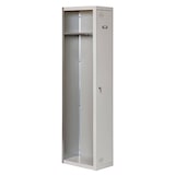 thumbnail of SimonRack Vestiaire Métallique Professionnel 1 Porte avec Clé, Double Compartiment, Module Additionnel, 1800x400x500 mm, Gris - Simonlocker