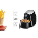 thumbnail of MPM MFR06 Freidora de aire caliente sin aceite, 4,5 litros, 8 programas cocción, panel digital, termostato 80 - 200ºC, temporizador 30 min, 1500W