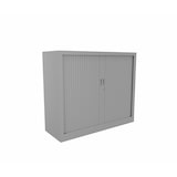 thumbnail of Vinco - Armoire Généric métallique - monobloc - basse à rideaux - h100 x l 120 aluminium