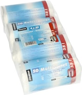 thumbnail of Papstar Müllbeutel, HDPE 35 l 69 cm x 55 cm transparent, 4 x 200 Stück