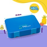 thumbnail of schmatzfatz junior Lunchbox 6 Fächer 21,3 x 15 x 4,5 cm Blau