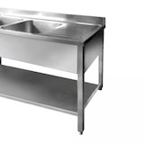 thumbnail of Mueble Fregadero Completo para Hostelería 2 Senos y Escurridor - FRE 167 Z2