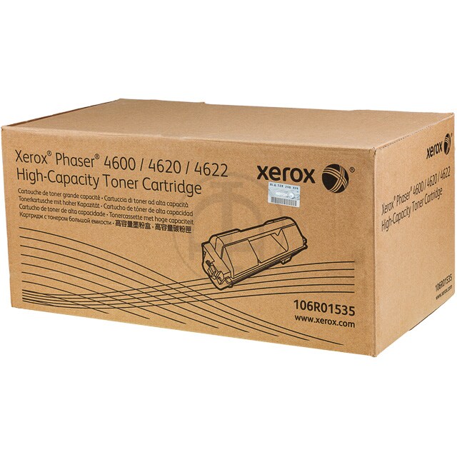 Láser/Copiadora XEROX 106R01535 XEROX PH4600 TONER NEGRO HC