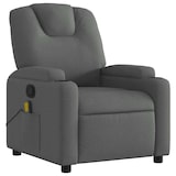 thumbnail of vidaXL Massagesessel Dunkelgrau Stoff