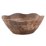 thumbnail of Dekoschale Holzschale H6cm rund Origin schlicht Mangoholz massiv : ø 30 cm