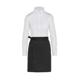 thumbnail of BRUSSELS - Short Bistro Apron with Pocket: One Size / Red
