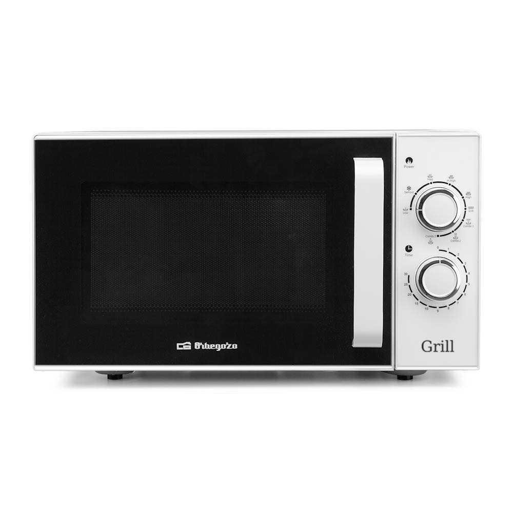 Orbegozo microondas con grill MIG 2531, 25 litros de capacidad, 5 niveles de potencia, temporizador, 3 funciones combinadas, 900-1000 W