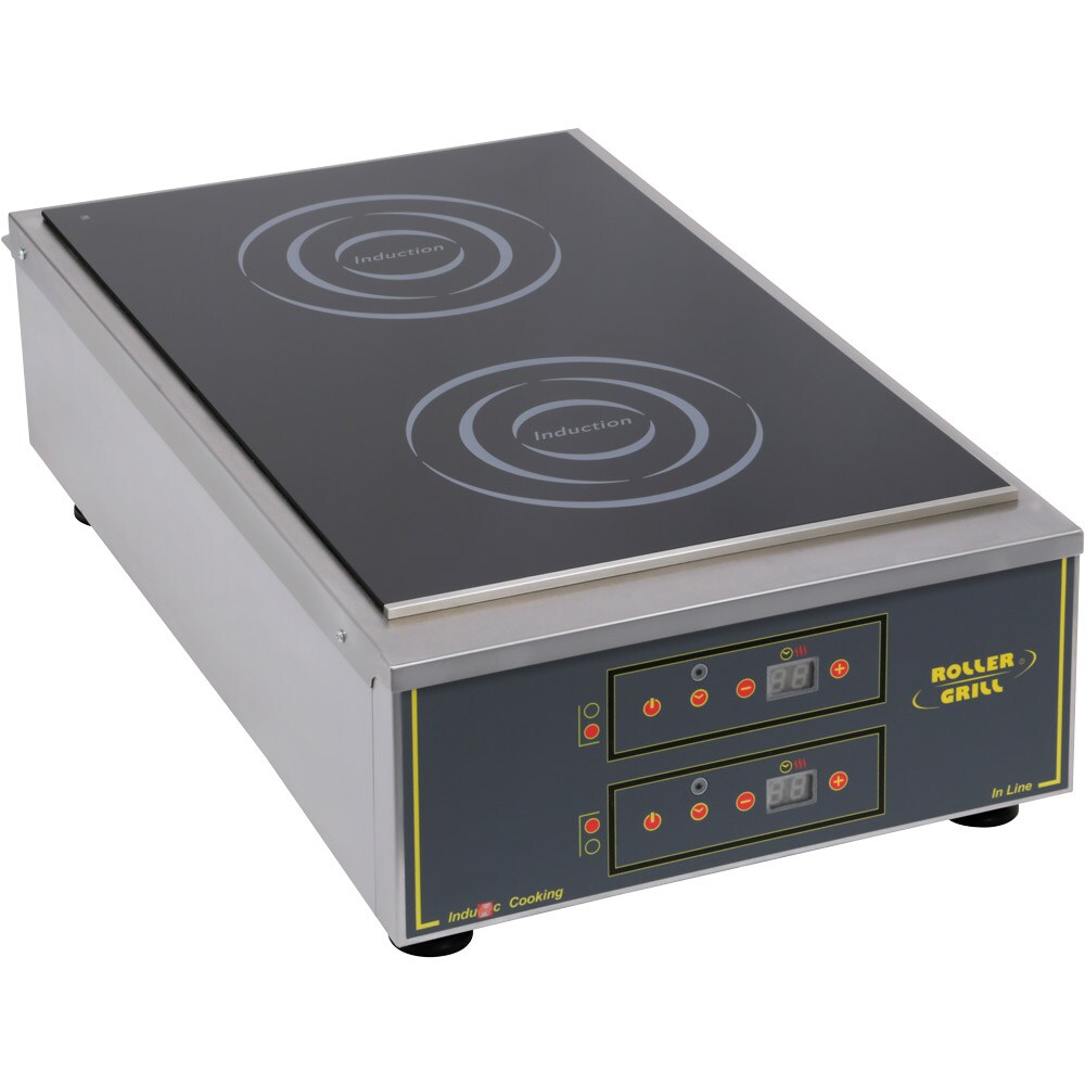 Roller Grill Induktions-Kochfeld, 2x Ø 280 mm, 2x 3 kW (KE2903030)