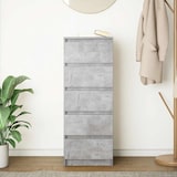 thumbnail of vidaXL Sideboard mit Schubladen Betongrau 37,5x35x99 cm Holzwerkstoff