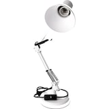 thumbnail of Retro Schreibtischlampe Arbeitslampe EDO PIXI E27 Weiß mit Clip