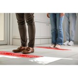 thumbnail of Exacompta 67017E Hinweisschild, Band Stop, PVC, selbstklebend und rutschfest, 100 cm - Rot