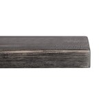 thumbnail of Bolero vorgebohrte quadratische Tischplatte Vintage Black 700Mm