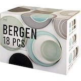 thumbnail of H&H Servizio Tavola 18 Pezzi Bergen in Stoneware Colori Assortiti