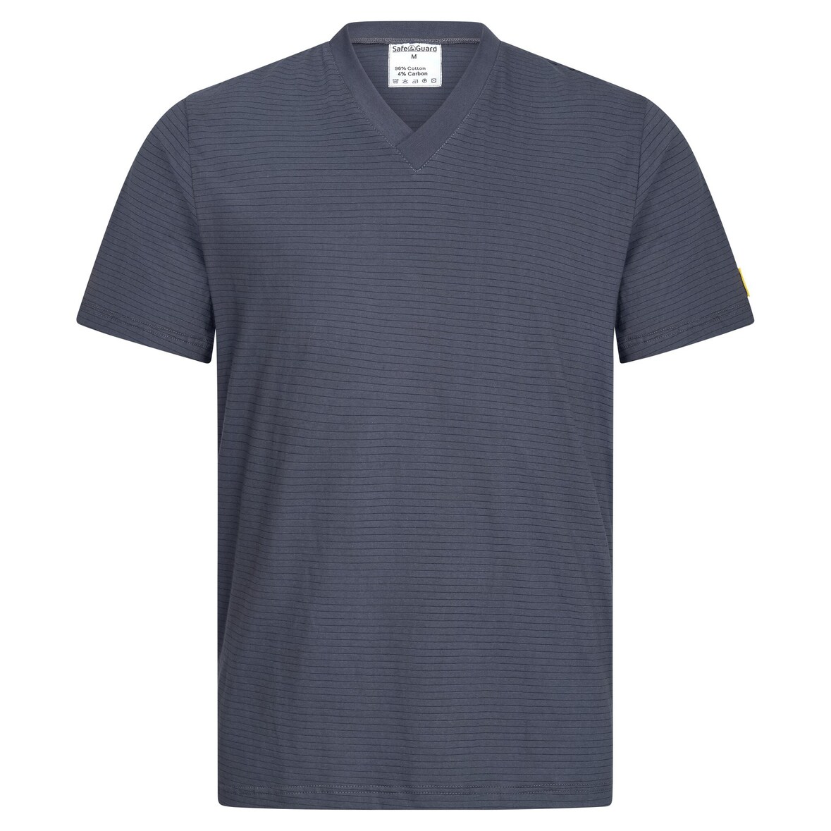 ESD-T-Shirt, V-Ausschnitt, 150g/m², dunkelgrau, M
