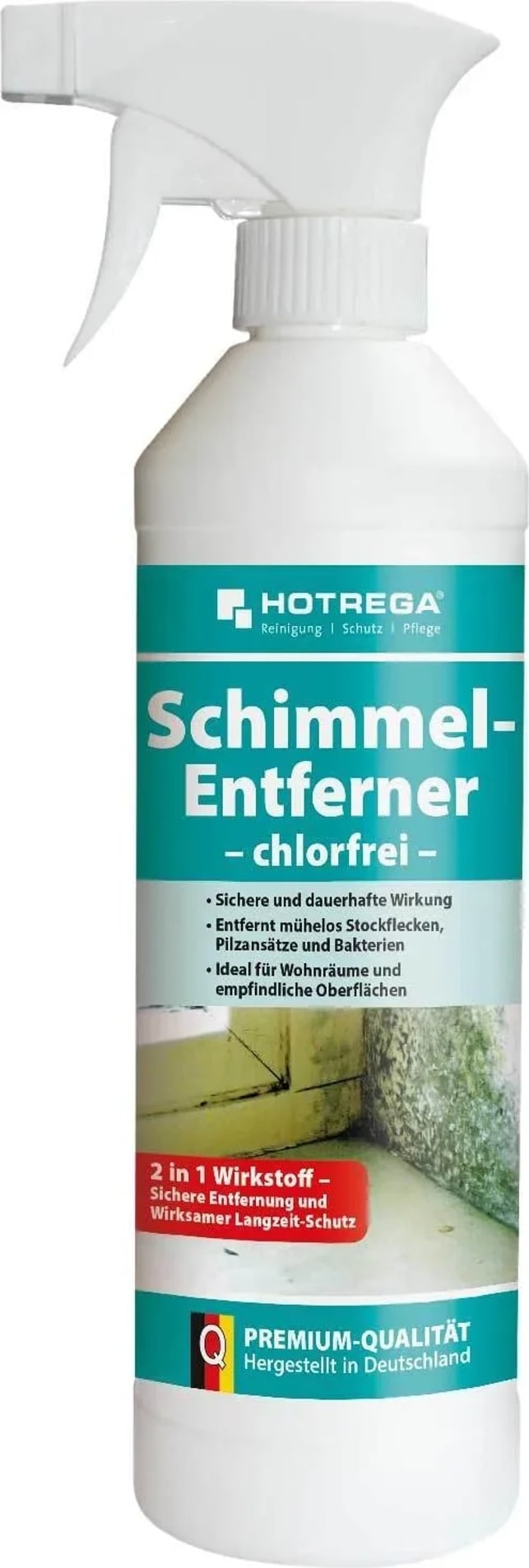 HOTREGA Schimmelentferner 500ml chlorfrei Sprühflasche