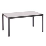 thumbnail of Merxx Carrara Set 7tlg., 6 Klappsessel, 1 Tisch 150 x 90 cm, Aluminium, Graphit/Diamant